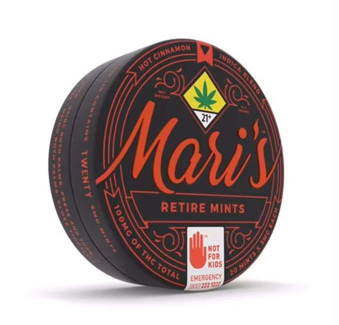 Peppermint Retire Mints · Indica · 20 Pack